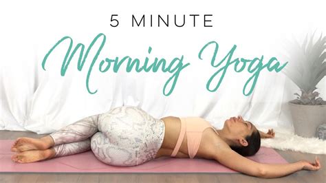 5 minute yoga with bird|5 minute morning yoga routine.